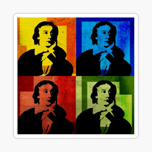JOHN KEATS - ENGLISH ROMANTIC POET Sticker