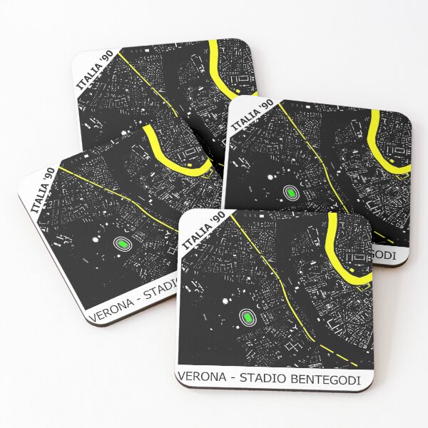 Item preview, Verona - Stadio Bentegodi Italia 1990 Stadium Map by stadiamap designed and sold by stadiamap.