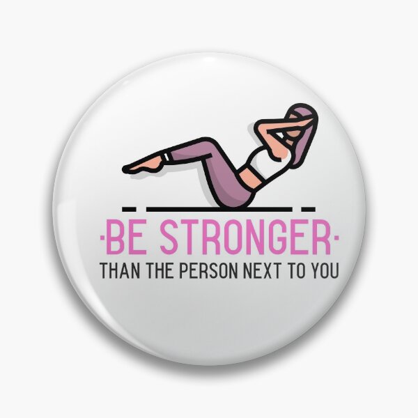 Item preview, Be stronger than the person next to you  gym designed and sold by Got-Ya-Bak.