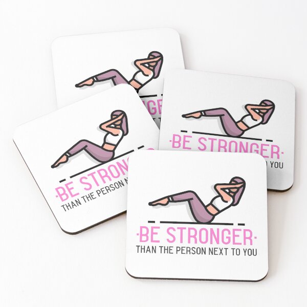 Item preview, Be stronger than the person next to you  gym designed and sold by Got-Ya-Bak.