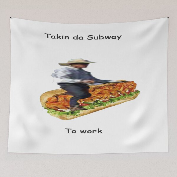 Item preview, Takin da Subway To work designed and sold by TheBenMurphy.