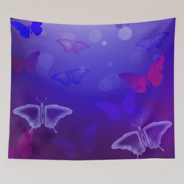Aperçu de l'œuvre Purple Butterfly Dreams créée et vendue par benzy.