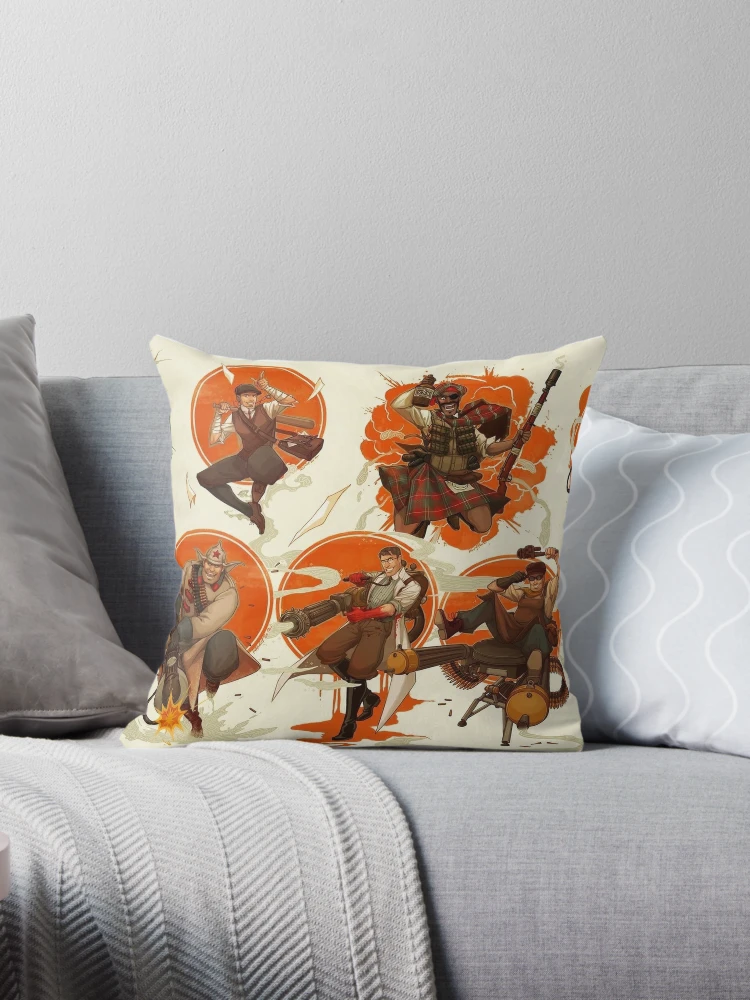 Shell Shocked Decaying Soldier Painting Throw Pillow for Sale by
