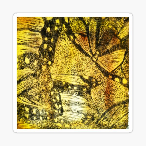 Warm Butterflies Sticker