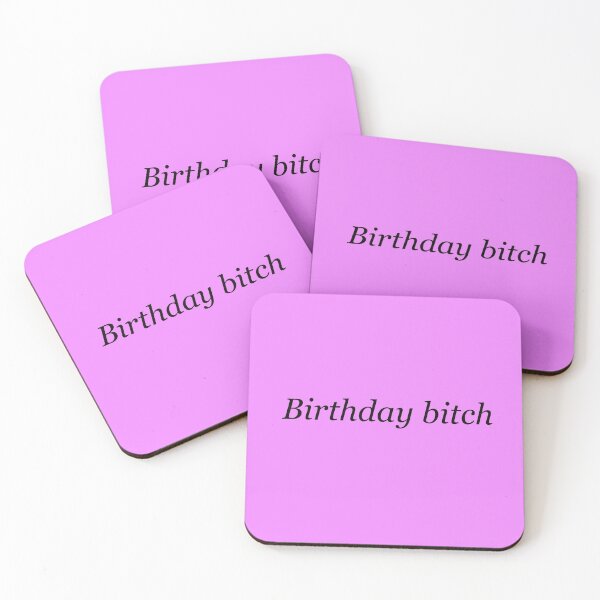 Item preview, Birthday bitch text  designed and sold by EarthlingHelena.