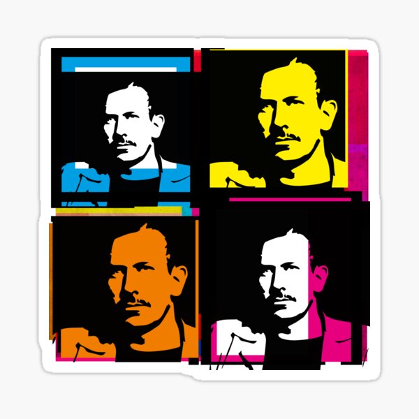 JOHN STEINBECK - AMERICAN AUTHOR, 20TH CENTURY Sticker