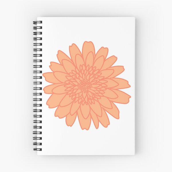Item preview, Peach Pastel Flower designed and sold by ohmygosh-design.