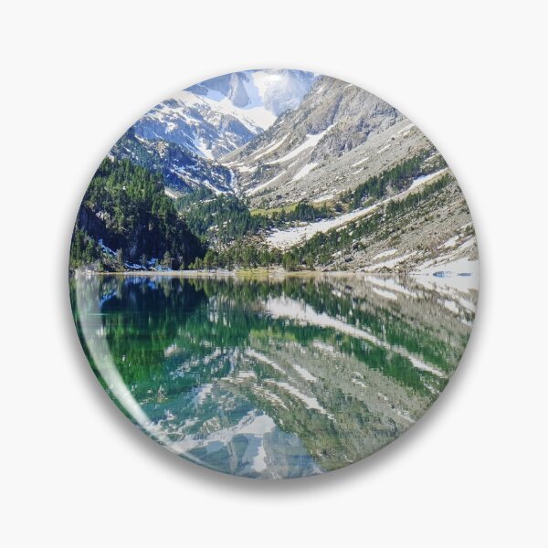 Item preview, Mountain and Mirror Lake designed and sold by mhailittlearts.