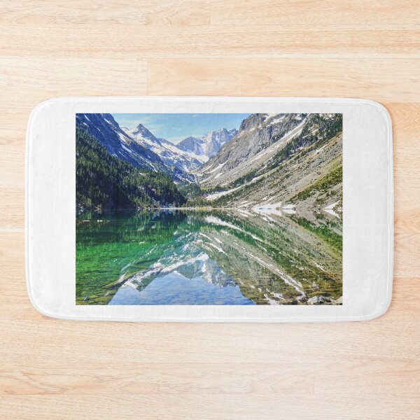 Item preview, Mountain and Mirror Lake designed and sold by mhailittlearts.