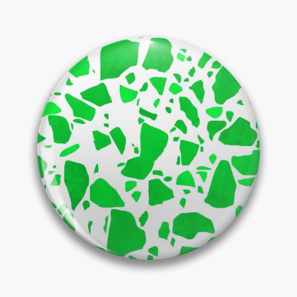 Item preview, Green on White Terrazzo Pattern designed and sold by Bumblefuzzies.