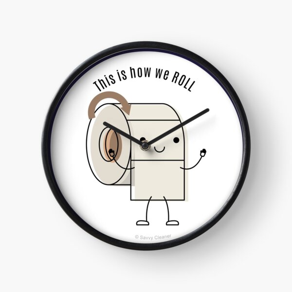 This is How We Roll Clock