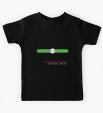 Dundas West station Kids Tee
