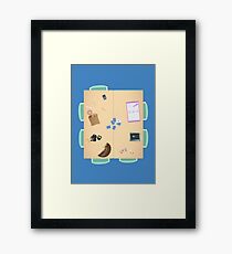 Group Study Room F Framed Print