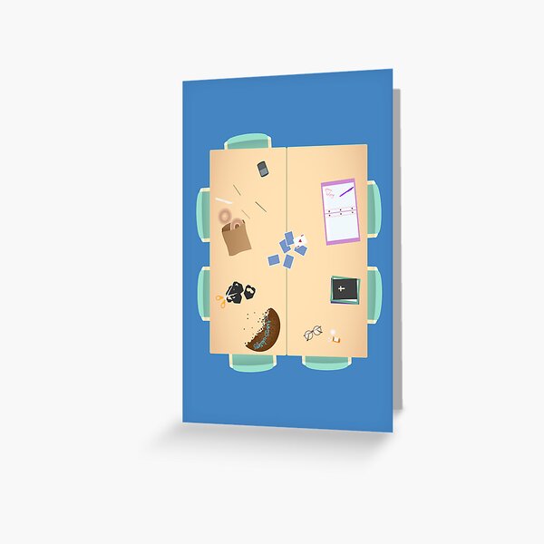 Group Study Room F Greeting Card