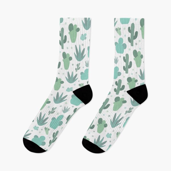 Item preview, White Cactus Pattern designed and sold by crani.