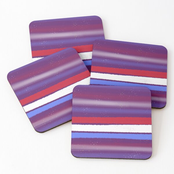 Item preview, Red White & Blue on purple designed and sold by gratogratto.