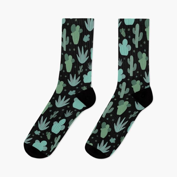 Item preview, Black Cactus Pattern designed and sold by crani.