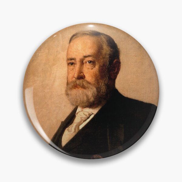 Item preview, President Benjamin Harrison Painting designed and sold by warishellstore.