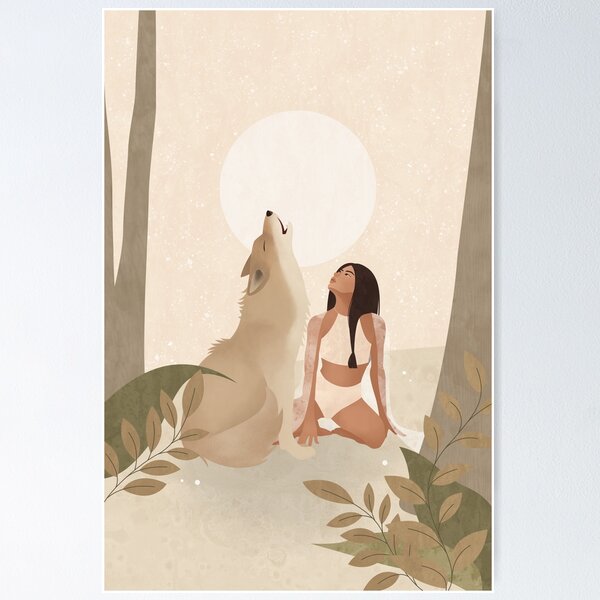 Item preview, Spirit Animal – Wolf designed and sold by ClassicKatsara.