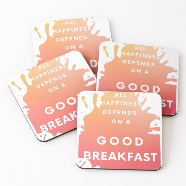 Item preview, All Happiness depends on a Good Breakfast designed and sold by jlazar89.