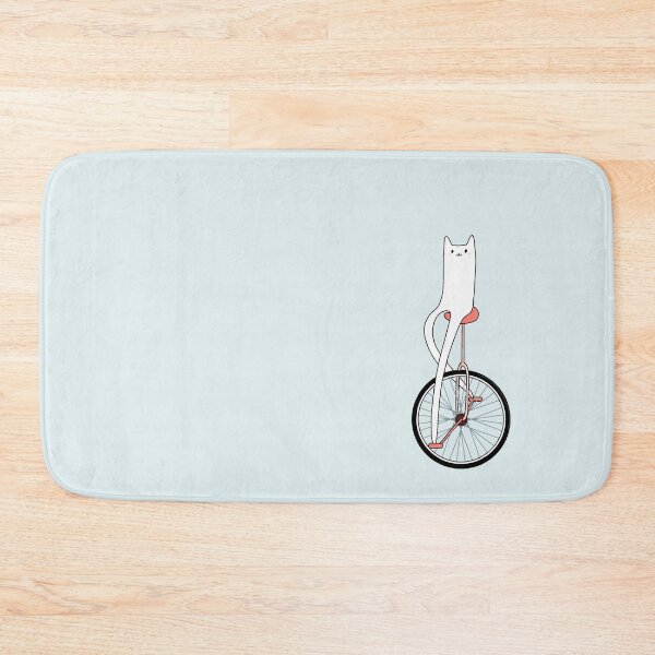 Item preview, Unicycle Cat Pink designed and sold by little  ochre.