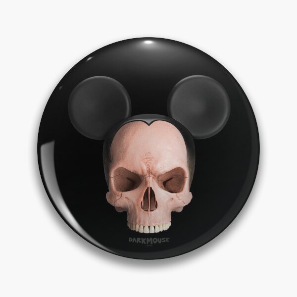 Item preview, skullmouse 03-02 pink dark mouse skull designed and sold by Radu-Gabriel.