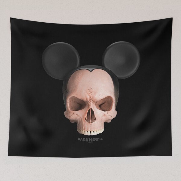Item preview, skullmouse 03-02 pink dark mouse skull designed and sold by Radu-Gabriel.
