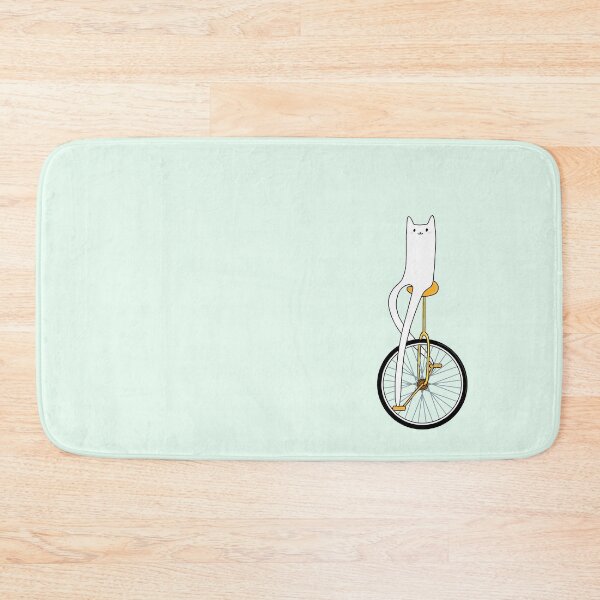 Item preview, Unicycle Cat Yellow designed and sold by little  ochre.