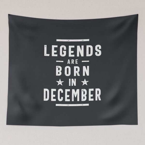 Item preview, December Birthday Gift Legends Are Born In December designed and sold by cidolopez.