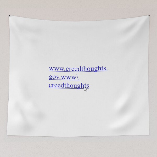 Item preview, Creed Thoughts link url designed and sold by royalfinity.