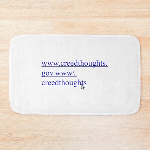 Item preview, Creed Thoughts link url designed and sold by royalfinity.