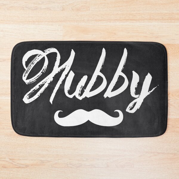 Item preview, 1980s chalkboard scripts newlyweds honeymoon groom hubby designed and sold by LEILA ART SPACE.