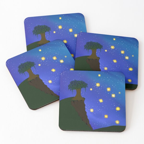 Item preview, Lanterns in the night designed and sold by Galaxias Art.