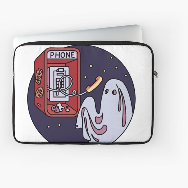 Ghost and pay phone Laptop Sleeve