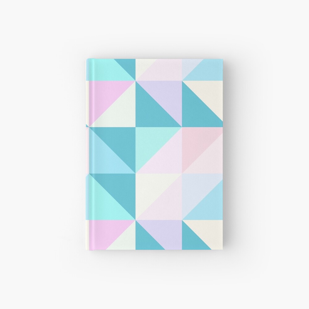 Geometric Dreamsicle Hardcover Journal