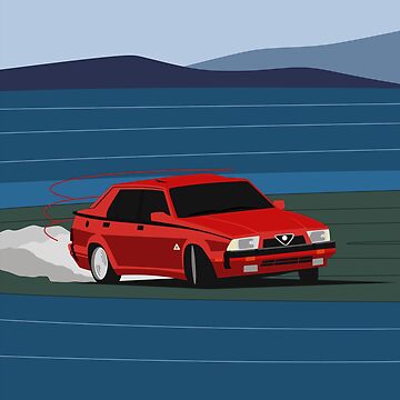 Artwork thumbnail, Alfa Romeo 75 by Doug1234