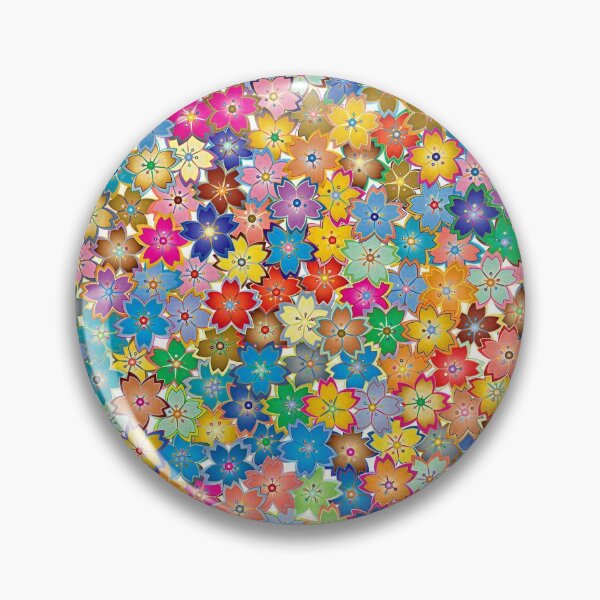Item preview, Colorful flowers pattern | Bright colors stylish pattern designed and sold by 2AcesDesign.