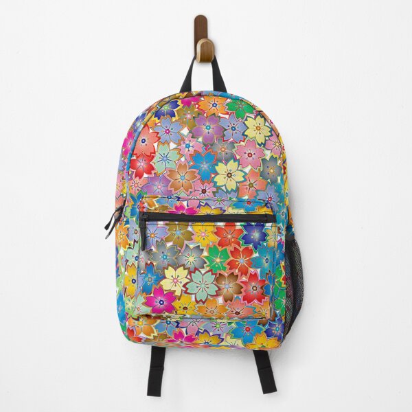 Item preview, Colorful flowers pattern | Bright colors stylish pattern designed and sold by 2AcesDesign.