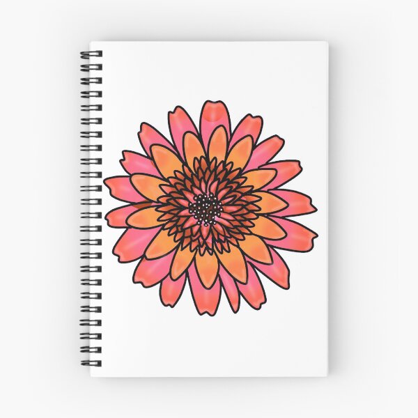 Item preview, Red and Orange Flower designed and sold by ohmygosh-design.