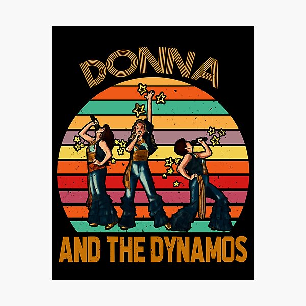 Donna and the dynamos, Mamma Mia Music, Dynamos Perform Musical Photographic Print