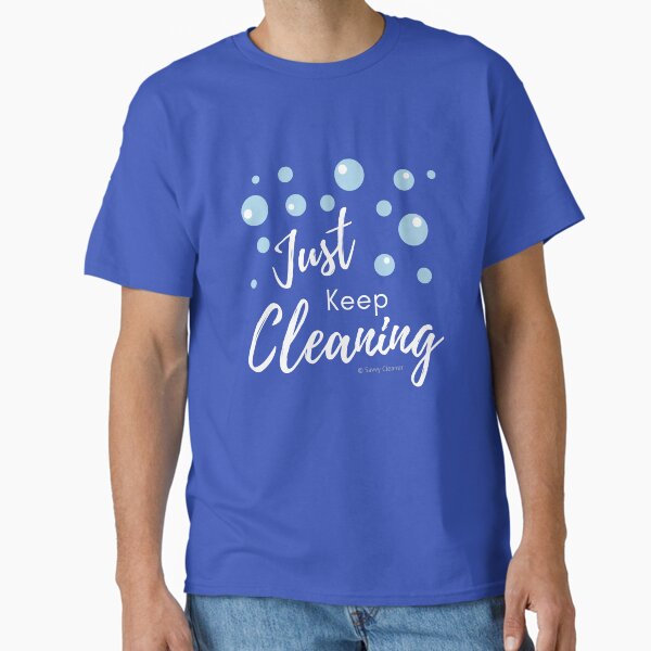 Item preview, Just Keep Cleaning designed and sold by SavvyCleaner.