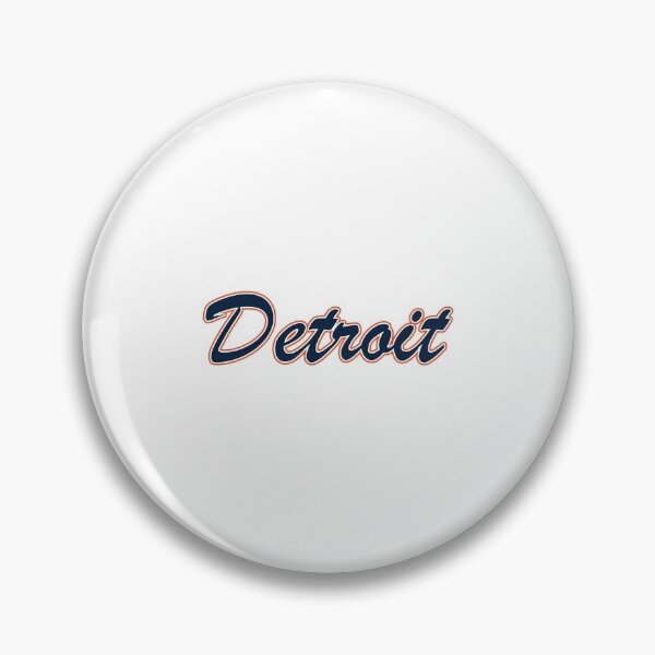 Item preview, Baseball Fan of Detroit Blue and Orange on White designed and sold by gkillerb.