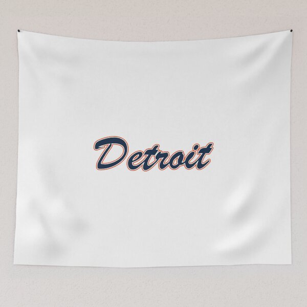 Item preview, Baseball Fan of Detroit Blue and Orange on White designed and sold by gkillerb.