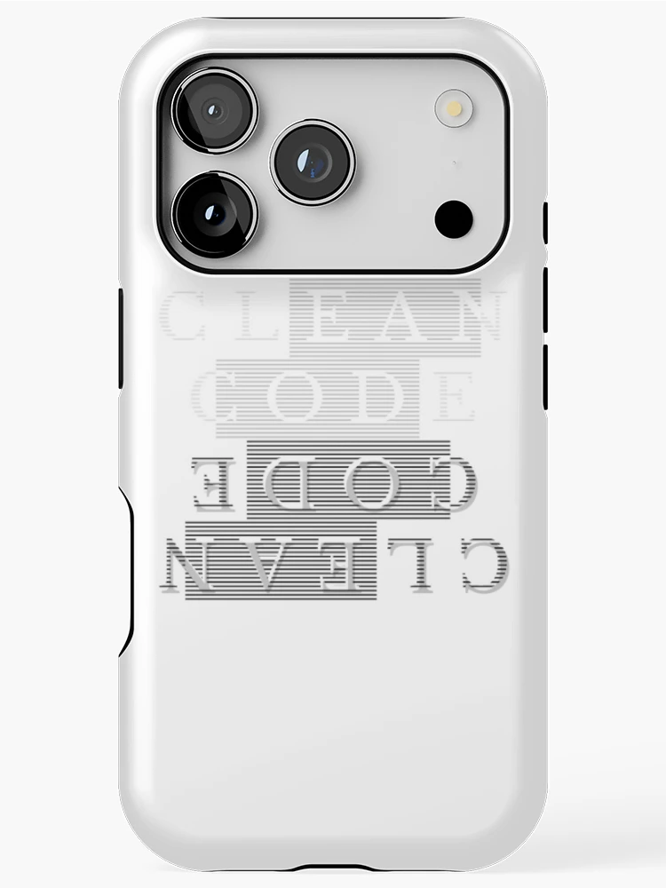 Thumbnail 1 of 4, iPhone Case, Clean Code designed and sold by cheeryscript.