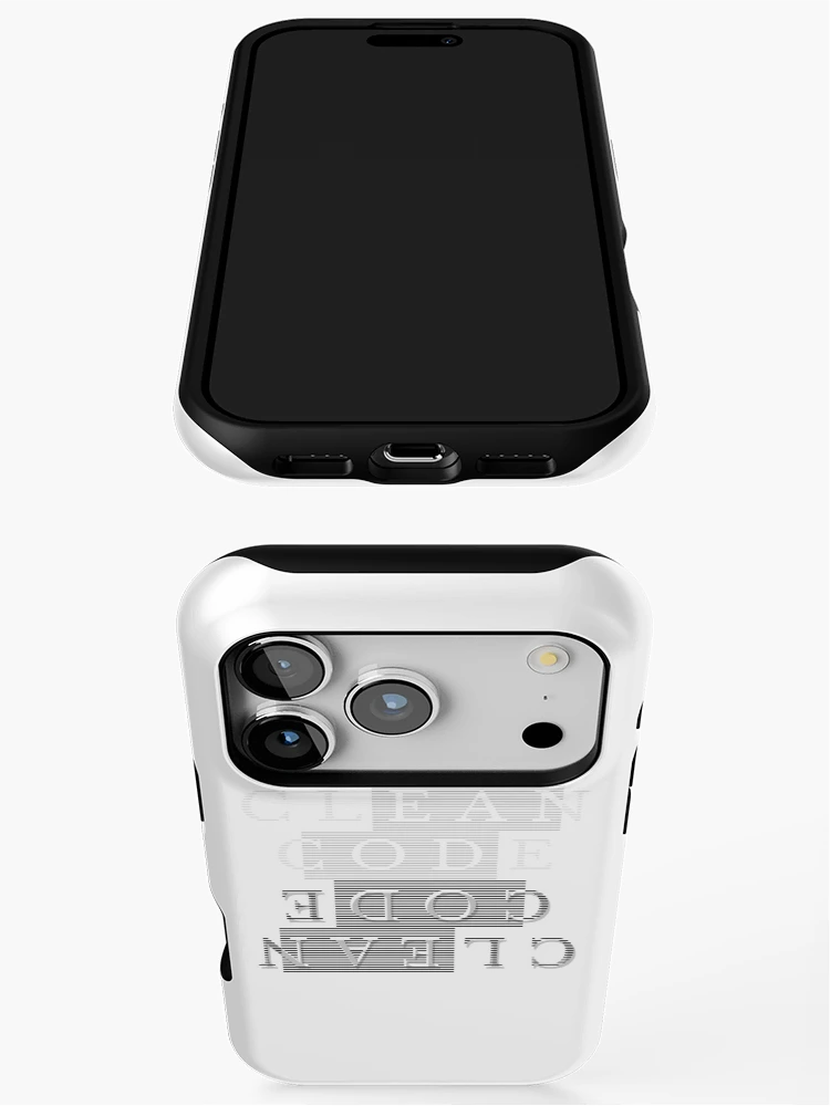 Thumbnail 3 of 4, iPhone Case, Clean Code designed and sold by cheeryscript.