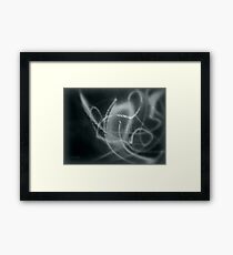 ©NLE Blue Shake Monochrome Framed Print