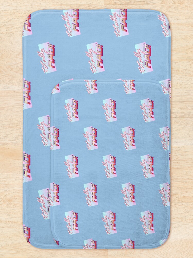 Thumbnail 5 of 6, Bath Mat, Totally RAD! designed and sold by RiottDesigns.