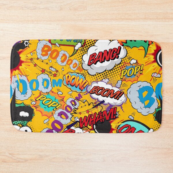 Item preview, Comic Book Pop Art Shout Outs Fun Typographic Cartoon design designed and sold by theimagezone.