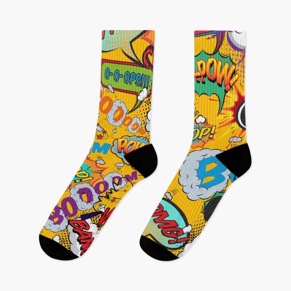 Item preview, Comic Book Pop Art Shout Outs Fun Typographic Cartoon design designed and sold by theimagezone.