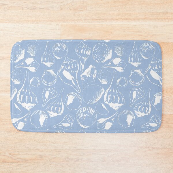 Item preview, Light Blue Sanibel Shells designed and sold by LIMEZINNIASDES.